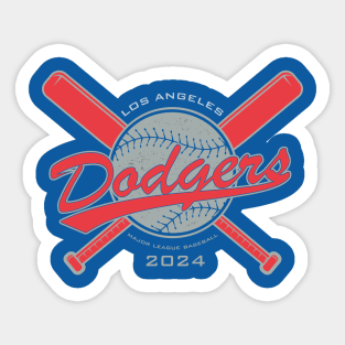 Dodgers 24 Sticker
